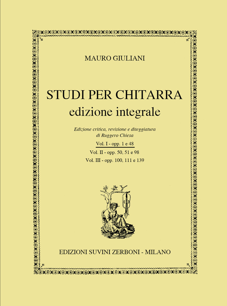 Studi per chitarra Ed.Integrale Vol. 1